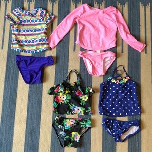 Girls 3T 2-Piece Swim Bundle